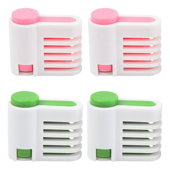 Hemobllo 4Pcs Bread Cutting Accessories Rectangular Cake Leveler Tool For Safety Protection In Baking Studio