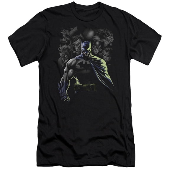 Batman - Villains Unleashed - Premium Slim Fit Short Sleeve Shirt - X-Large
