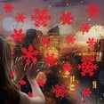 thumbnail image 4 of Goodw7 Snowflake Window Stickers Static Clings, Merry Christmas Decals for Glass Doors Tiles, Removable Holiday Home Decorations Without Glue Residue, 4 of 5