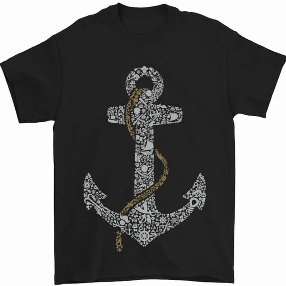Sailing Anchor Sailor Boat Captain Ship Mens Womens S-5XL T-Shirt, Unisex T-Shirt