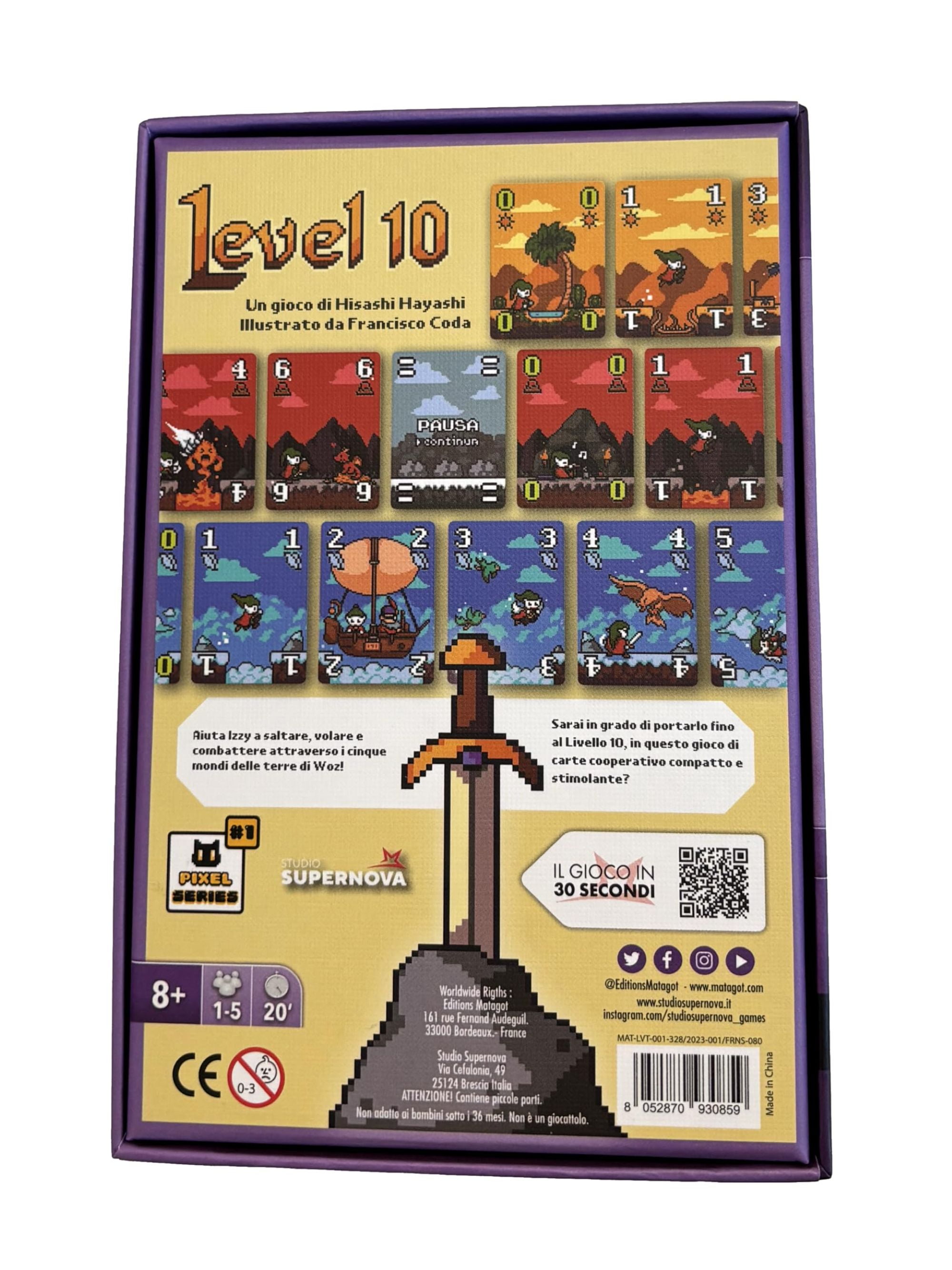 Level 10 Cooperative Card Game for Kids, Features Izzy Adventure