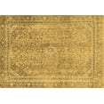 thumbnail image 1 of Ahgly Company Indoor Rectangle Abstract Brown Modern Area Rugs, 3' x 5', 1 of 4