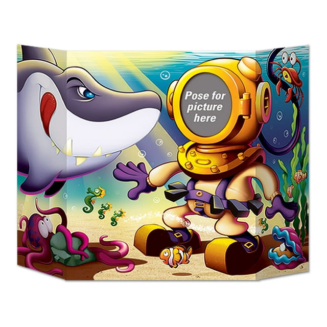 The Beistle Company Accessoire Photo Requin (Lot de 6)