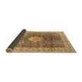 thumbnail image 2 of Ahgly Company Indoor Round Medallion Brown Traditional Area Rugs, 3' Round, 2 of 4
