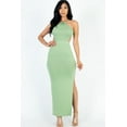thumbnail image 5 of Backless Maxi Dress with Thigh Split and Tie Detail, 5 of 10
