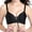 Black, variant on Bras for Women Full Coverage Breathable Smooth Lace Pull B Converged and Adjustable Comfortable Push Up Bra