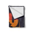 thumbnail image 2 of Modern Soft Flannel Fleece Throw Blanket, Surf Typography in Rainbow Colors Featured with Palm Tree Silhouette Illustration, Cozy Plush for Indoor and Outdoor Use, 70" x 90", Multicolor, by Ambesonne, 2 of 6