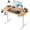 Light Rustic, variant on FEZIBO Height Adjustable Electric Standing Desk, 44 x 24 Inches Small Stand up Table, Sit Stand Home Office Desk with Splice Board, Light Rustic Brown