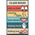 thumbnail image 4 of Classroom Rules sign chart LAMINATED EXTRA LARGE by Teachers for young students learning in kindergarten nursery pre school Young N Refined, 4 of 4