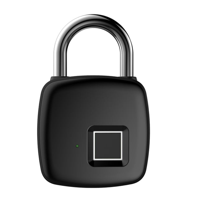 Cerradura recargable por USB, P30 Smart Keyless USB Smart Keyless Lock Candado con huella dactilar Diseñado para profesionales