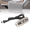 thumbnail image 1 of Electric Sofa Lifting Hand Switch, Wear Resistant Effort Saving Recliner Remote Hand Control Switch 3 Button  for Electric Sofas, 1 of 7