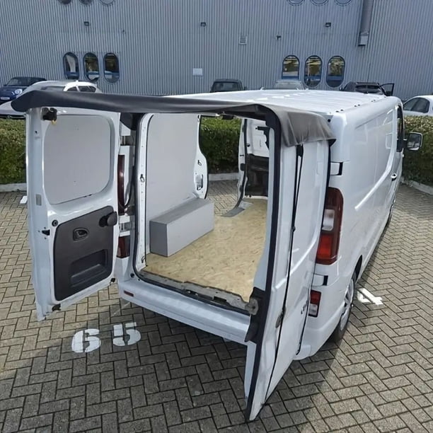 Bâche Protection Porte De Grange Arrière 180×114 Cm – Oxford 210D Imperméable – Mercedes Sprinter, Ford Transit, Fiat Ducato