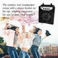 thumbnail image 4 of Methold Mini altavoz de sonido, equipo de sonido estéreo USB, altavoz compatible con Bluetooth Cables de audio/vídeo, 4 of 6