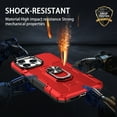 thumbnail image 5 of Phone Case for iPhone 15 Plus Case, iPhone 15 Plus Phone Case Built in 360 Rotating Ring Stand, Luxury Heavy Duty Armor Hard PC Soft TPU Slim Phone Case for iPhone 15 Plus - Red, 5 of 10