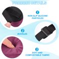 thumbnail image 3 of Office Chair Arm Pads, 2 Pairs Office Chair Arm Cover Soft Office Chair Armrest Pads  Memory Foam Cotton Removable Washable for Desk Computer Gaming Chair Arm Pads, Purple, 3 of 6