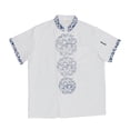 thumbnail image 2 of Camisa de manga corta antigua para restaurante chino unisex L Cola Camisa de chef de manga corta unisex, 2 of 8