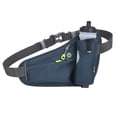 thumbnail image 1 of Riñonera para deportes al aire libre, riñonera multifuncional para botella de agua, bolsa impermeable para correr, gris, 1 of 5