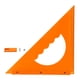 thumbnail image 2 of Regla De Placa Triangular Para Carpintería Regla Triangular Profesional Para Carpintería ANGGREK Otros, 2 of 8