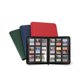 thumbnail image 3 of Carpeta de carga lateral para tarjetas de juego con 9 bolsillos, álbum de tarjetas con cremallera, páginas de bolsillos fijos con 360 bolsillos, color rojo, 3 of 5