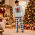 thumbnail image 2 of Domzest Family Matching Christmas Pajama Sets Long Sleeve Xmas Printed Sleepwear & Pjama Pants Cute Holiday Family Pjs Sets, 2 of 5
