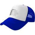 thumbnail image 2 of Jesus The Way Truth and The Life Mesh Hat Christian Hat for Men Women Christ Faith Hat Cap Inspirational Gift Black, 2 of 8