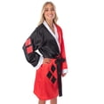 thumbnail image 2 of Harley Quinn 824749 DC Comics Harley Quinn Costume Silky Satin Robe, 2 of 2