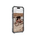 thumbnail image 4 of UAG iPhone 15 Pro Case 6.1" Essential Armor Silver Built-in Magnet Compatible with MagSafe Charging Rugged Military Grade Dropproof Protective Cover by URBAN ARMOR GEAR, 4 of 9