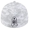 thumbnail image 3 of Men's New Era  White Los Angeles Rams 2025 Salute to Service Digital Camo Fan Pack 39THIRTY Flex Hat, 3 of 4