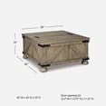 thumbnail image 7 of Signature Design by Ashley Casual Aldwin Coffee Table With Storage  Gray, 7 of 7