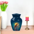 thumbnail image 7 of JAGASY Sparrow Adult Human Urn for Ashes, Little Memorial Moon Urns for Wife, Keepsake Blue Urn for Husband, Little Funeral Urns for Adult Man and Women, 3 Inch, 7 of 7