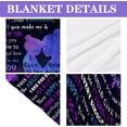 thumbnail image 4 of 18th Birthday Gifts for Girls, 50x60 Inch Happy 18th Birthday Throw Blankets Gifts for Turning 18 Daughter Gifts from Mom, 4 of 5