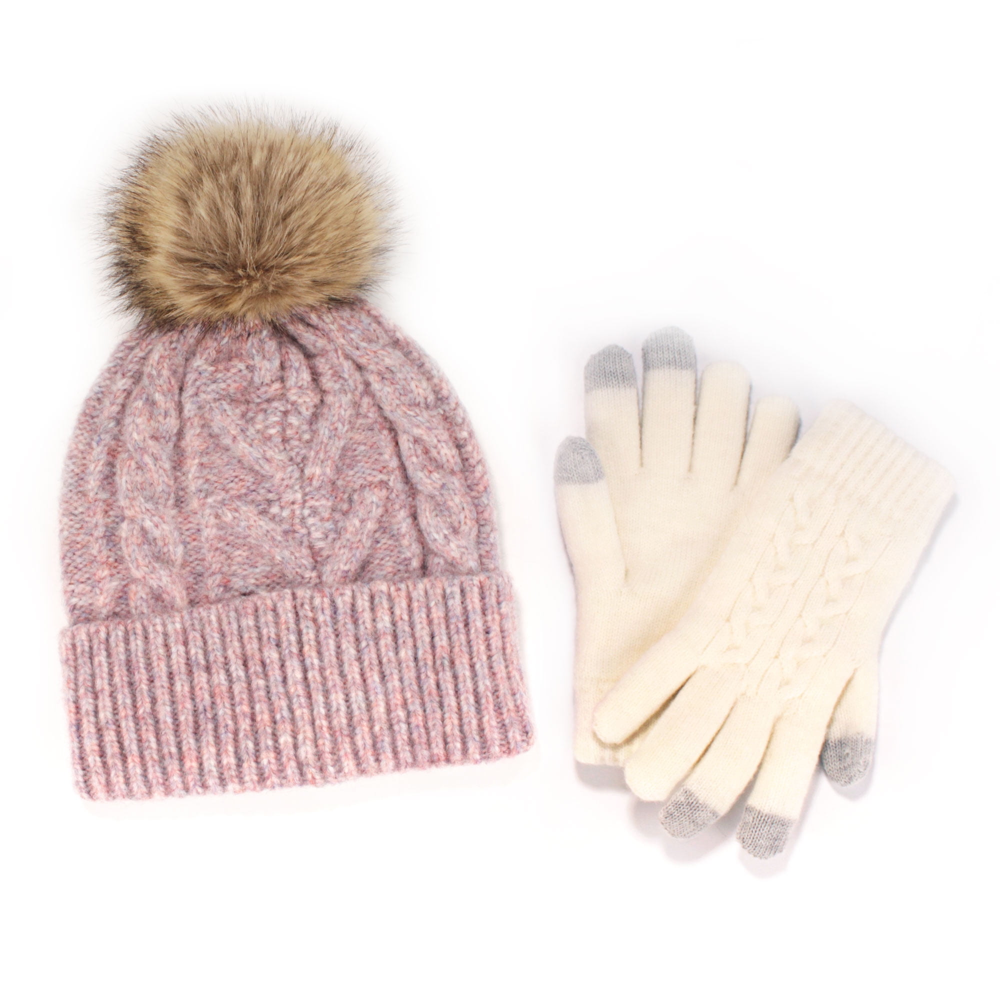 Classic Winter Pom Pom Beanie Hat 