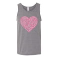 thumbnail image 2 of Wild Bobby, Butterfly Pink Ribbon Faith Hope Love, Breast Cancer Awareness, Men Graphic Tank Top, Heather Grey, Small, 2 of 5