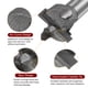 thumbnail image 4 of Broca Forstner Uxcell de 16 mm (5/8") de Carburo de Tungsteno para Bisagra de Madera, 4 of 7
