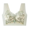 thumbnail image 1 of Woman's Printing Ventilate Large Size Full Cup Bras Without Steel Rim, 1 of 3