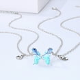 thumbnail image 4 of 2Pieces/set for Butterfly Friendship Necklace Best Friend BFF Necklace Gift For, 4 of 9