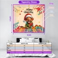 thumbnail image 5 of Merry Christmas Santa Vizsla Scarf Twinkling Lights Xmas Holiday Tapestry Vizslas Dog Lover Gifts Idea Wall Hanging Backdrop Home Decor - 00022, 5 of 5