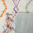 thumbnail image 3 of SAFAVIEH Casablanca Tiana Southwestern Shag Area Rug, Ivory/Multi, 5' x 8', 3 of 5