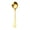 Gold-1PC, variant on Cterwk Stainless Steel Long Handled Soup Spoons, Silver, 6 Pcs, 6.3 Inches