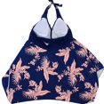 thumbnail image 2 of Women's Plus Size Swindress Floral Halter 2 Pieces Tankini Swimwear Swimsuits 2X-6X, 2 of 5