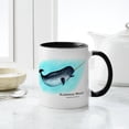 thumbnail image 6 of CafePress - Narwhal Whale Mug - 11 oz Ceramic Mug - Novelty Coffee Tea Cup, 6 of 6