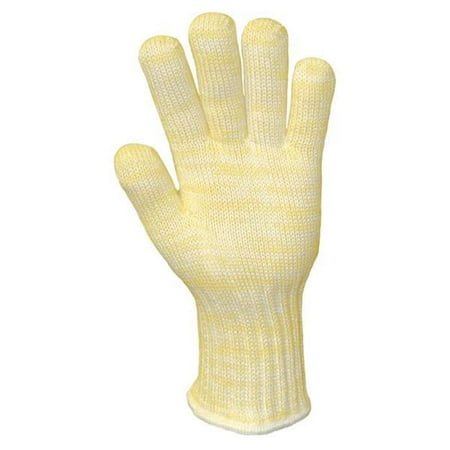 Kevlar Nomex Gloves Wells Lamont 815-2610XL Kevlar & Nomex Seamless Yellow & White Gloves - Extra Large, Pack of 12 ()