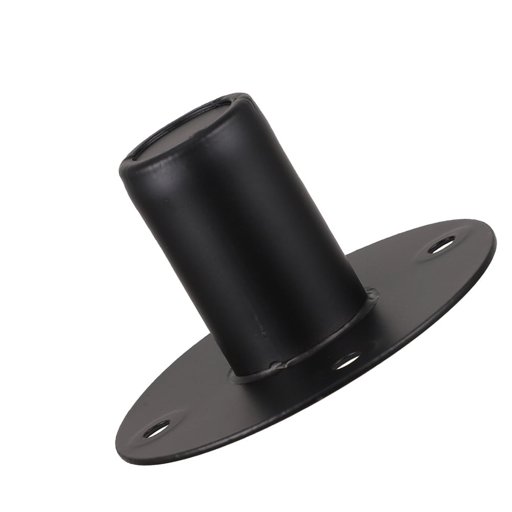 Milisten Universal Black Metal Speaker Base Stand and Portable Speaker Mounting Holder