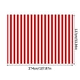 thumbnail image 3 of Veeogra Big Sale,Table Runner,Table Cloth,Independence Day Decoration Plastic Tablecloth Table Flag Party Decoration,Home Essentials,Blue, 3 of 9