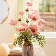 thumbnail image 2 of Melrose International Poppy Spray (Set of 6) 25"H Fabric, 2 of 4