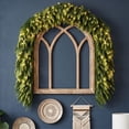 thumbnail image 3 of Lighted Norfolk Pine Garland with Warm White LED Lights, Soft Touch Artificial Christmas Greenery, Table Fireplace Wall Stair Railing Decor, Flexible Winter Home Accent, Green-S, 3 of 8