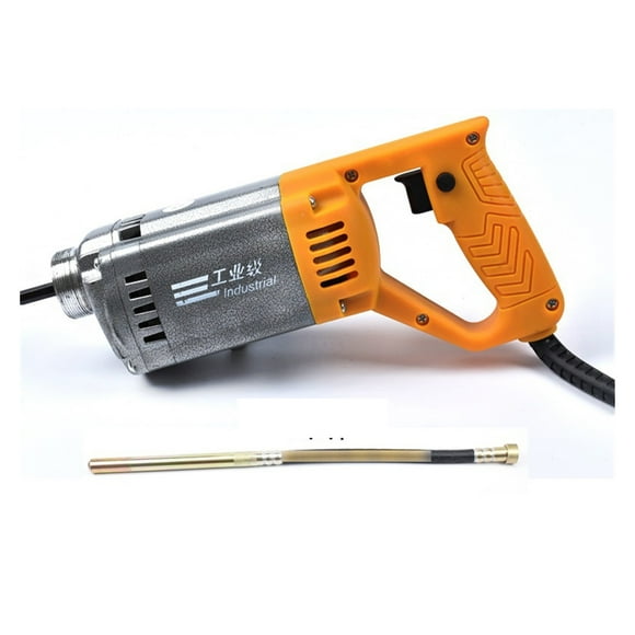 Construction Vibrator Concrete Vibrator Electric Hand Held Cement Bubble Remover With 1M 1.2M 1.5M Hose