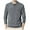 C45/Grey, variant on XIYON Long Sleeve Polo Shirts For Men Male Knitwear Solid Color Shirt Collar Thin Base Sweater Slim Fit Pullover Knit Classic Golf Shirts For Men