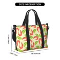 thumbnail image 2 of Travel Duffle Bag Lime Shrimp Travel Tote Bags Carry on Luggage Waterproof Weekender Bags with Top Handle Adjustable Shoulde Strap for Travel Gym, 2 of 5
