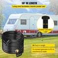 thumbnail image 4 of Cable de extensión para RV VEVOR, 50 amperios, 15 m, NEMA N14-50P a N14-50R, 4 of 9